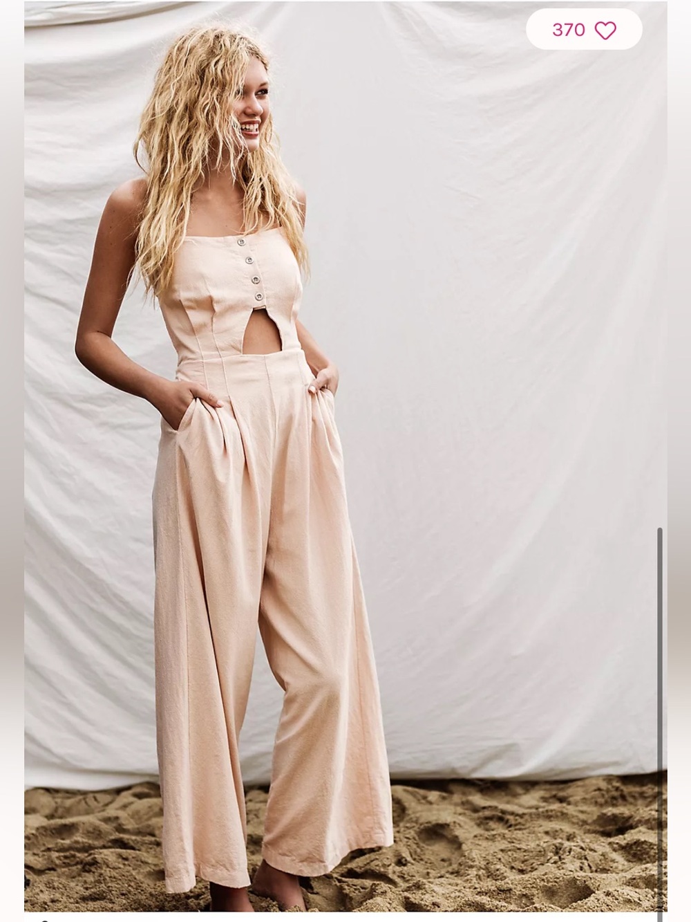 Free People Marbella Cutout One-Piece XS
